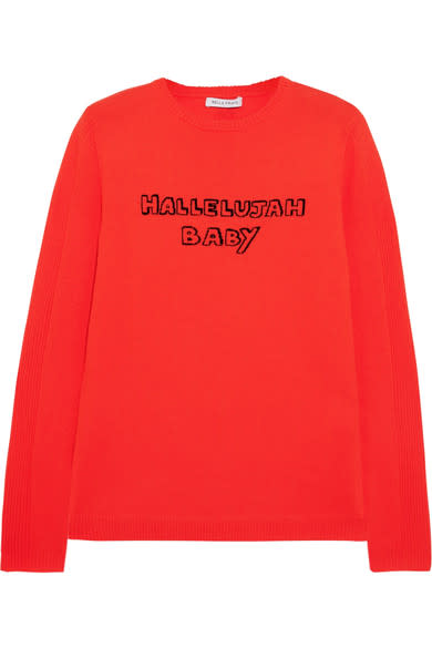 The slogan knit