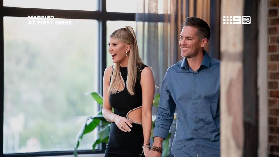 Jono and Lauren on MAFS Australia