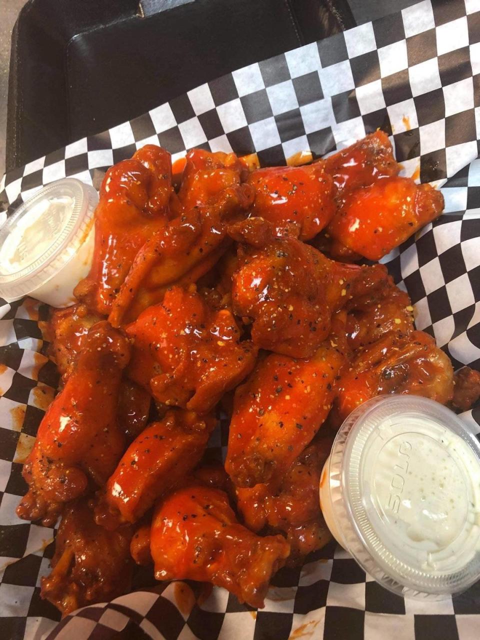 Wings are a staple and come in 14 different flavors at Howie T’s in Gautier, Mississippi.