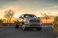 <p>New pistons, said to be lighter and stronger, utilize low friction rings and ride on new forged connecting rods in a new block made from compacted graphite iron. The new cast-iron cylinder head is home to new rocker arms, exhaust valves, and springs.</p>