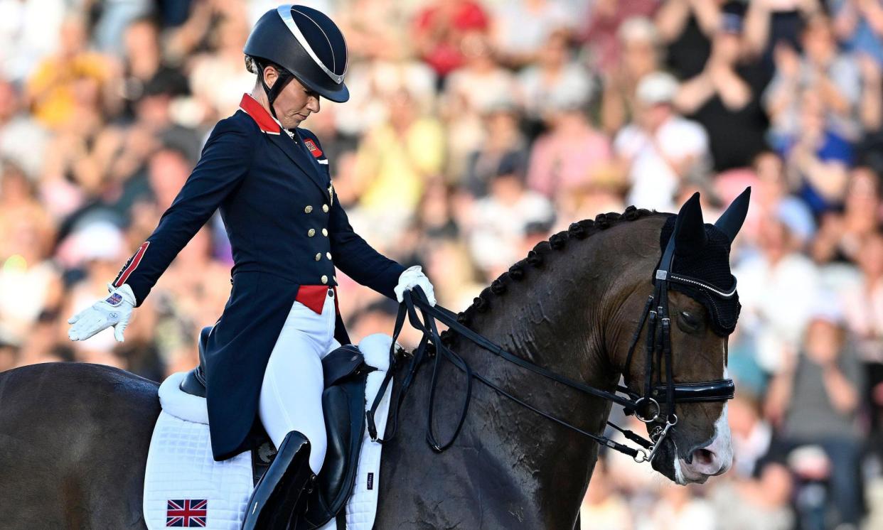 <span>Charlotte Dujardin at the World Equestrian Games.</span><span>Photograph: Sport In Pictures/Alamy</span>