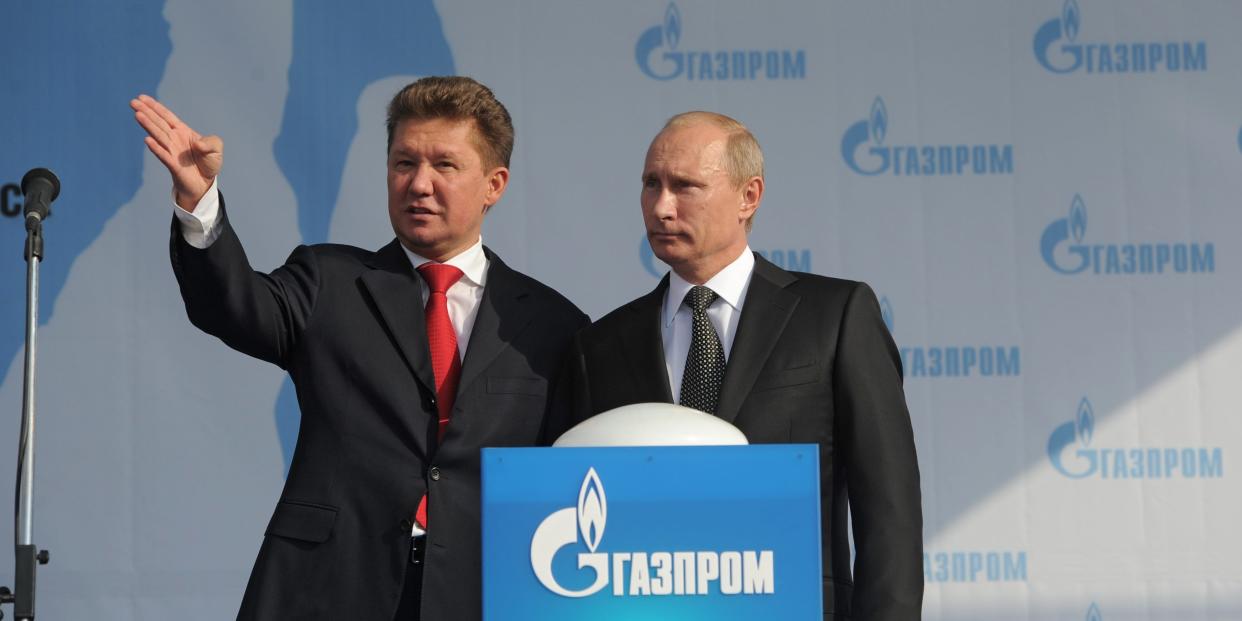 Vladimir Putin Gazprom