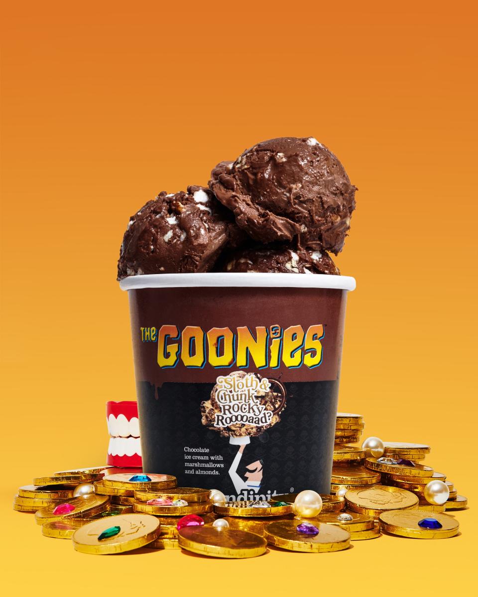 Serendipity is offering a new Goonies-themed ice cream flavor. (Photo: Serendipity Brands)