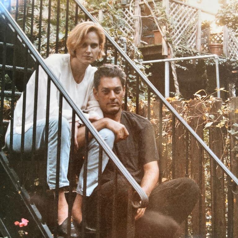 Paul Auster junto a su esposa Siri Husdvedt