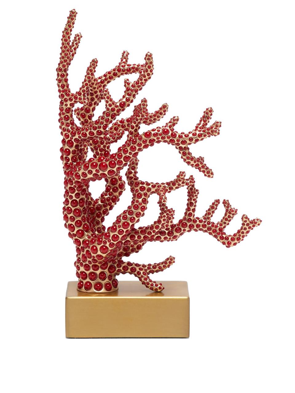 L'Objet coral bookend (£735)