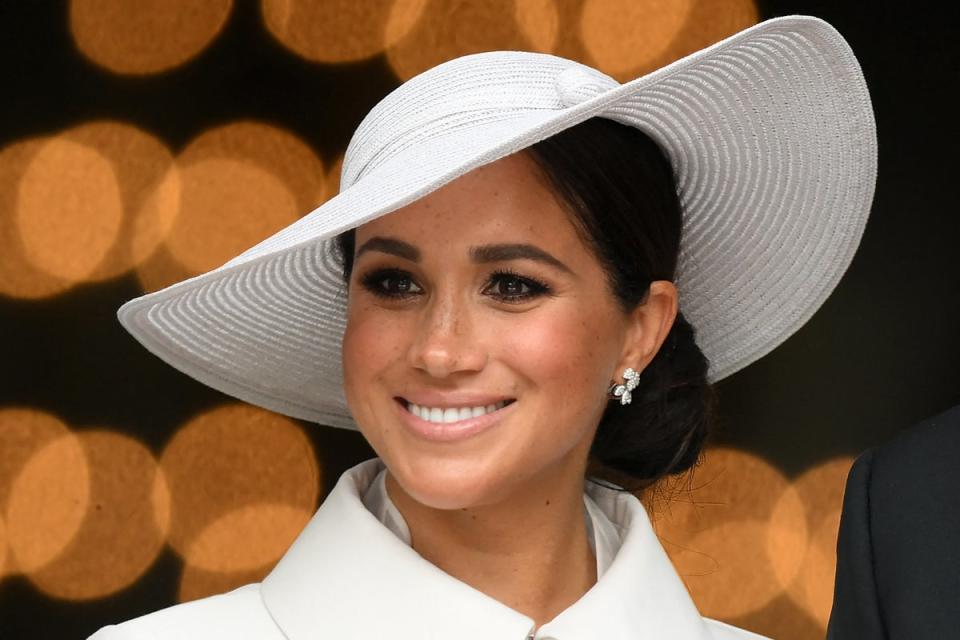 Meghan Markle said she was an “ugly duckling” growing up (POOL/AFP via Getty Images)