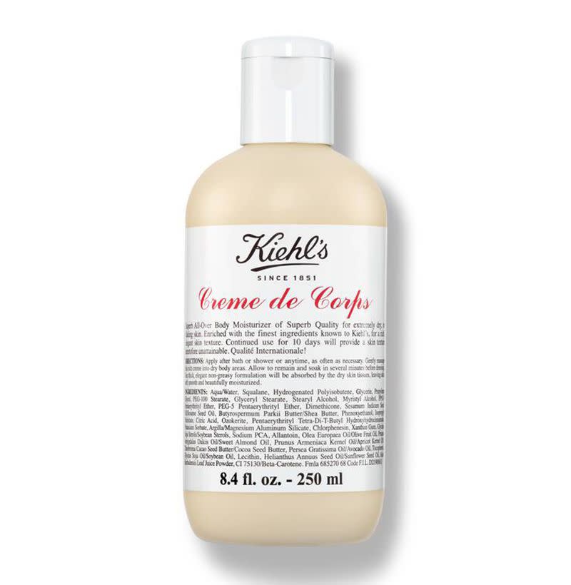 <p><a href="https://go.redirectingat.com?id=74968X1596630&url=https%3A%2F%2Fwww.kiehls.com%2Fbody%2Fbody-lotions-body-oils%2Fcreme-de-corps-body-lotion-with-cocoa-butter%2F259.html%3Fdwvar_259_size%3D8.4%2Bfl.%2Boz.%2BBottle&sref=https%3A%2F%2Fwww.esquire.com%2Fstyle%2Fgrooming%2Fg34988965%2Fbest-mens-body-lotions%2F" rel="nofollow noopener" target="_blank" data-ylk="slk:Shop Now;elm:context_link;itc:0;sec:content-canvas" class="link ">Shop Now</a></p><p>Creme de Corps Body Lotion</p><p>kiehls.com</p><p>$37.00</p>