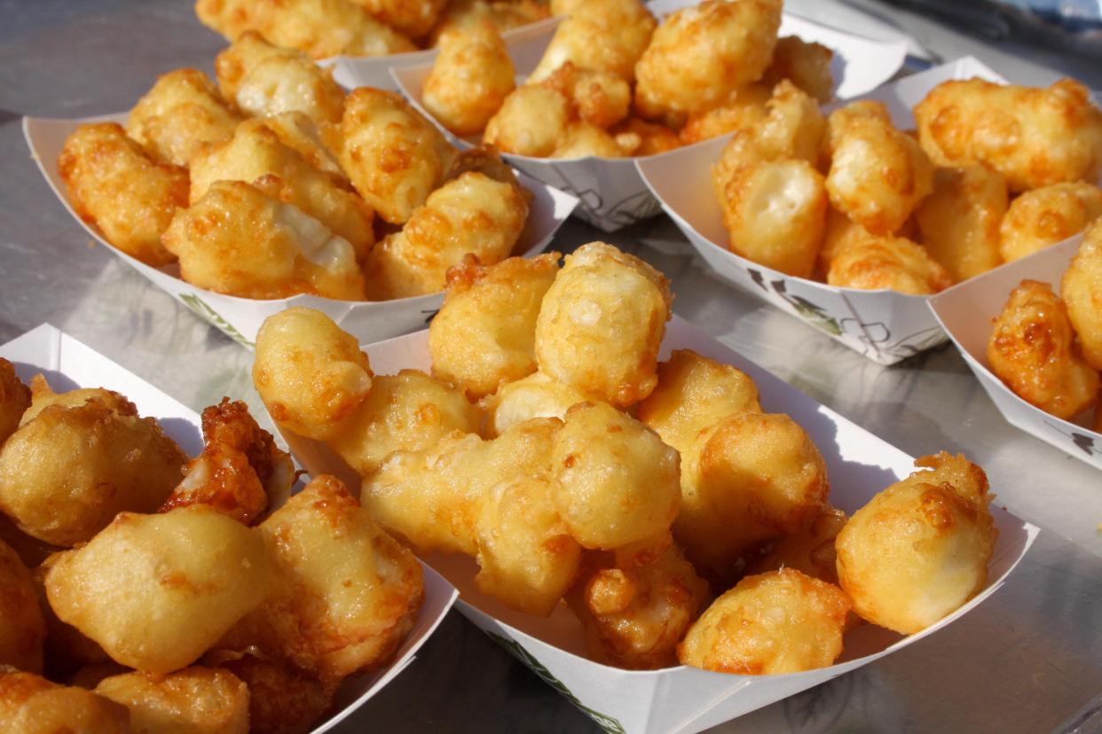 In Ellsworth, Wisconsin, there is a cheese curd festival every June to celebrate the small village's designation as the Cheese Curd Capital of Wisconsin.