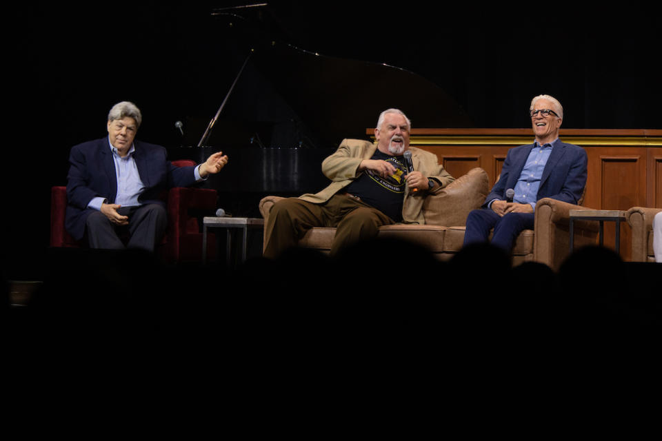 Cheers Reunion cast Ted Danson George Wendt John Ratzenberger ATX TV Festival