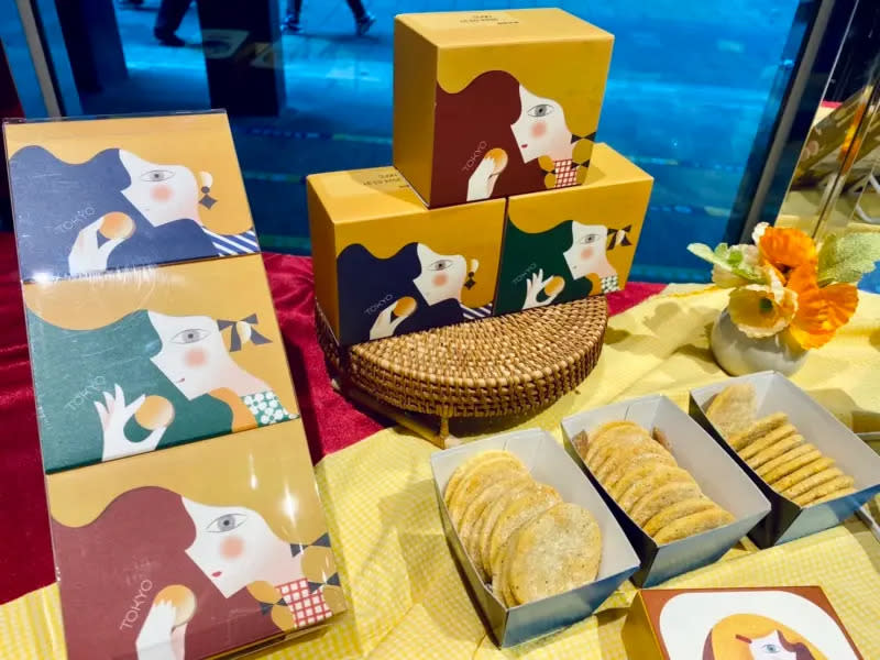 ▲now on cheese「起司餅乾」系列，3款口味各為380元，提供單品包裝及雙品禮盒。（圖／記者蕭涵云攝）