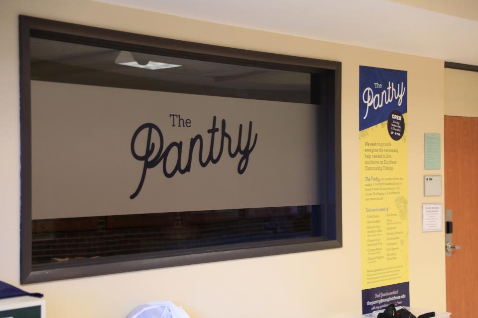 The Pantry at Dutchess Community College on December 14, 2022. The Pantry helps provide students in need with nutritional support. 