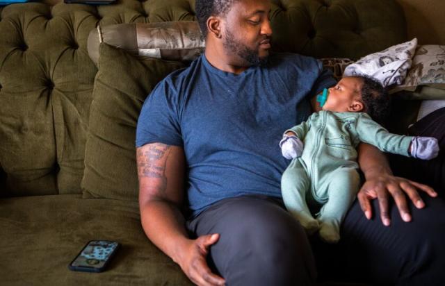 Breasts are made for feeding. New dads play a key role in