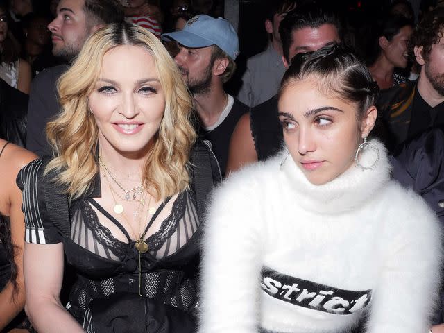 <p>Swan Gallet/WWD/Penske Media/Getty</p> Madonna and Lourdes Leon