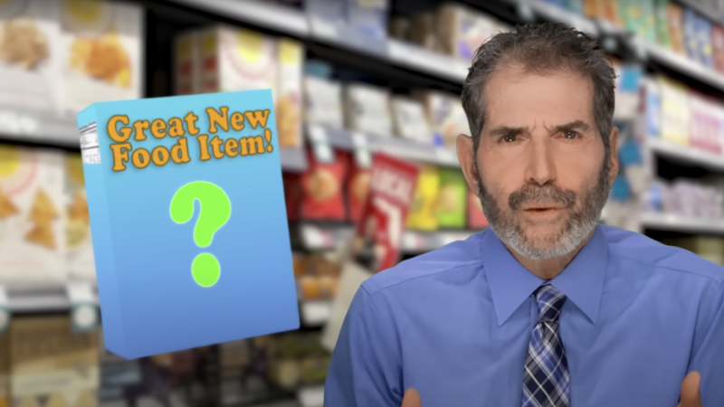 John Stossel is seen at a grocery store
