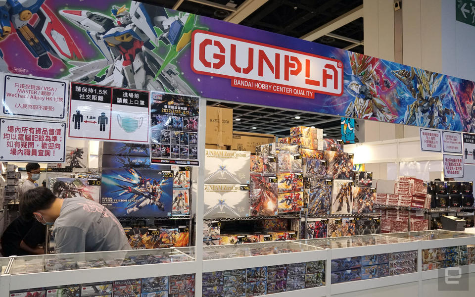 Bandai Gunpla @ 香港動漫電玩節 2022