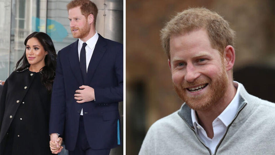 Prince Harry and meghan markle welcome royal baby boy.