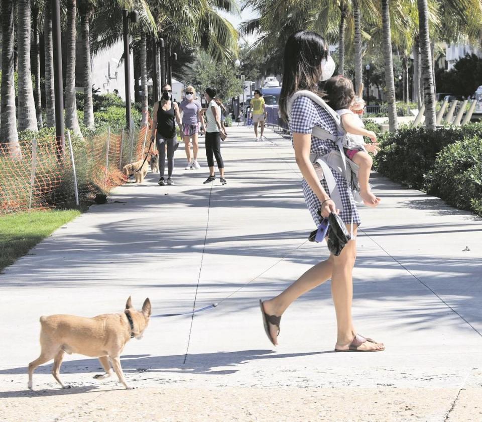 En el Parque South Pointe de Miami Beach se respira brisa marina. Carl Juste/cjuste@miamiherald.com