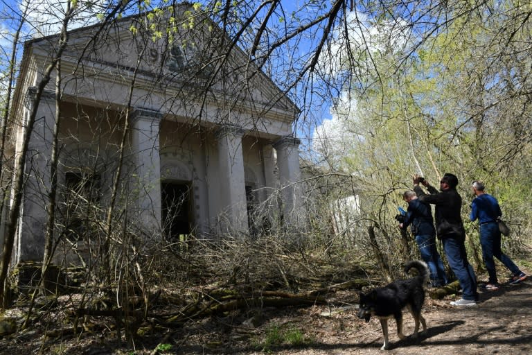 The ghost village of Kopachi near Chernobyl was one of the locations affected by the disaster