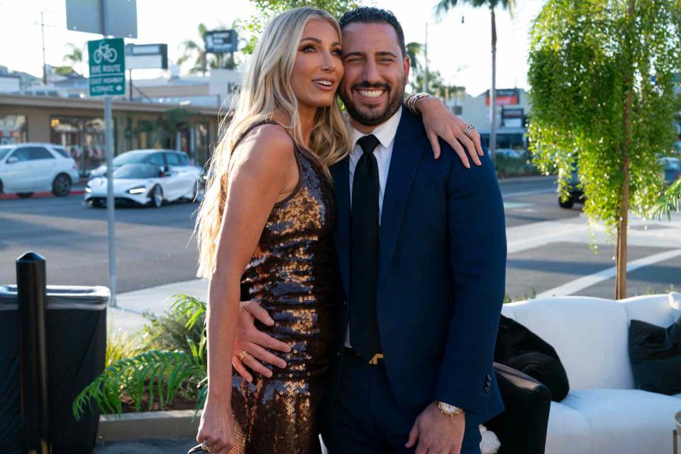 <p>Nicole Weingart/Bravo</p> Heather and Josh Altman