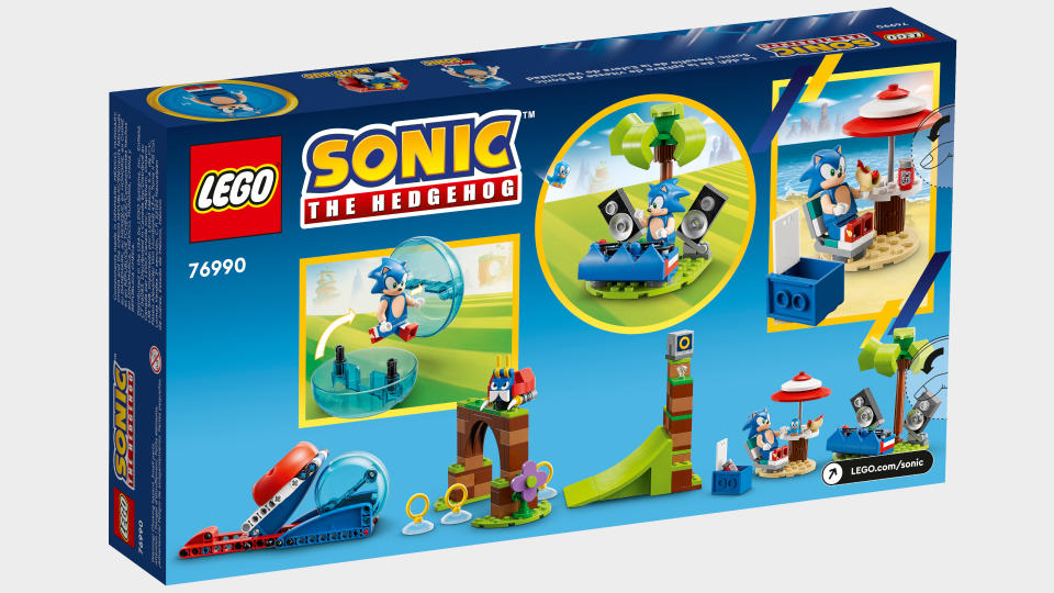 Sonic's Speed Sphere Challenge set and box