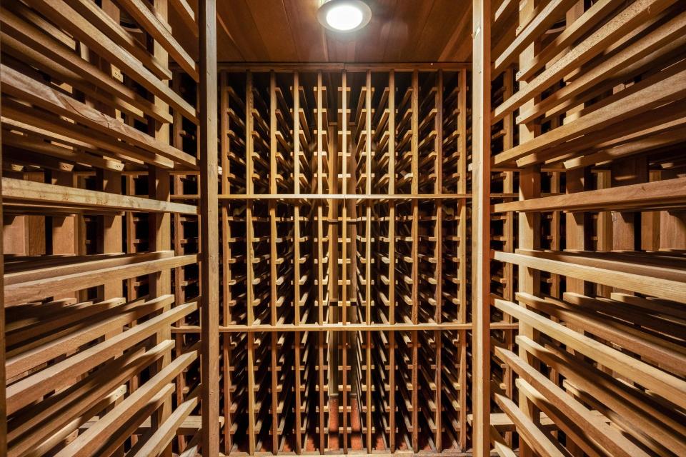 The estate has a wine cellar.