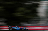 TORONTO, ON - JULY 08: Josef Newgarden, drives the Sarah Fisher Hartman Racing Honda during the IZOD INDYCAR Series Honda Indy Toronto on July 8, 2012 in Toronto, Canada. (Photo by Nick Laham/Getty Images)