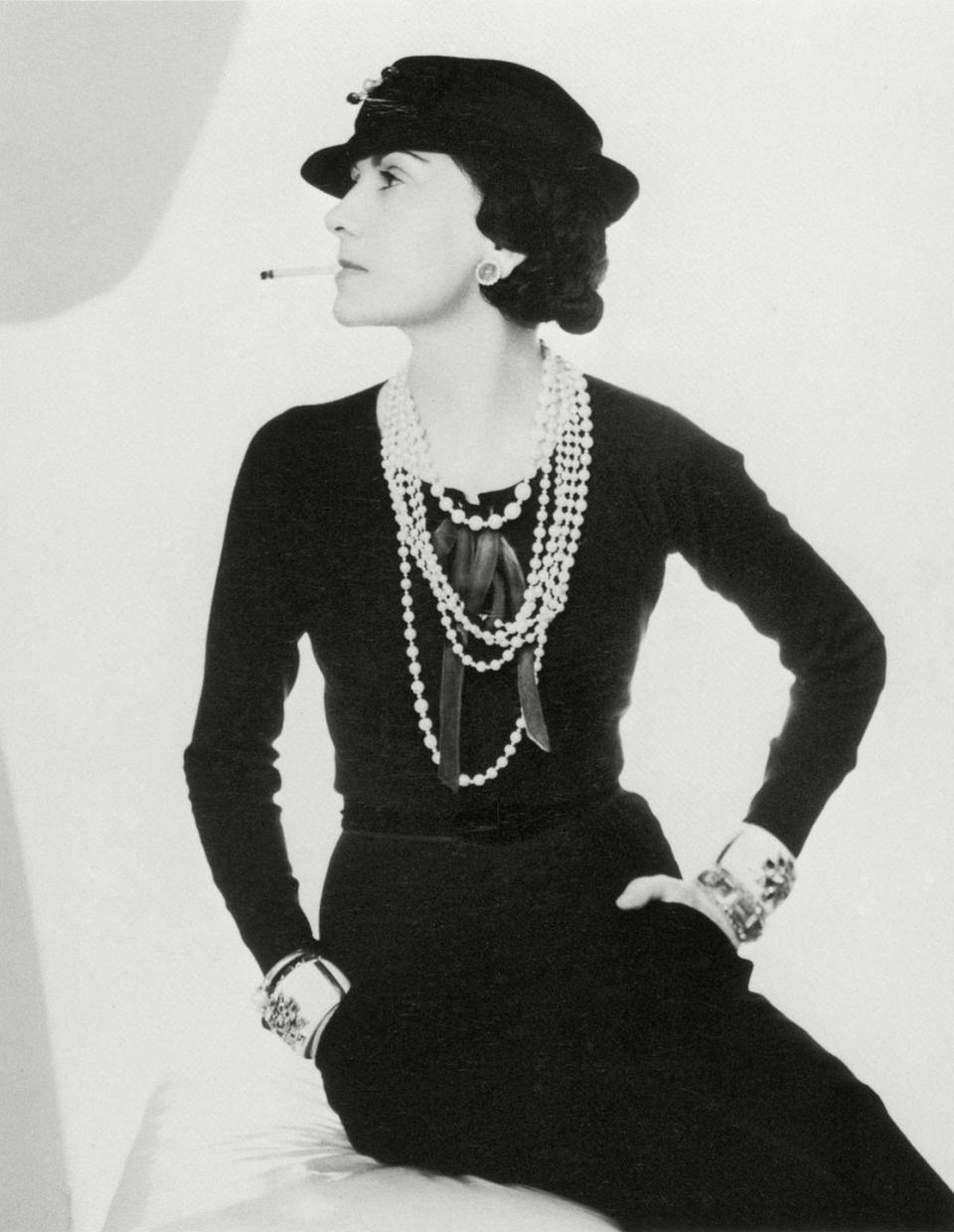 mandatory credit photo by grangershutterstock 8683734agabrielle coco chanel 1883 1971 french dress designer photograph c1935 by man raygabrielle coco chanel