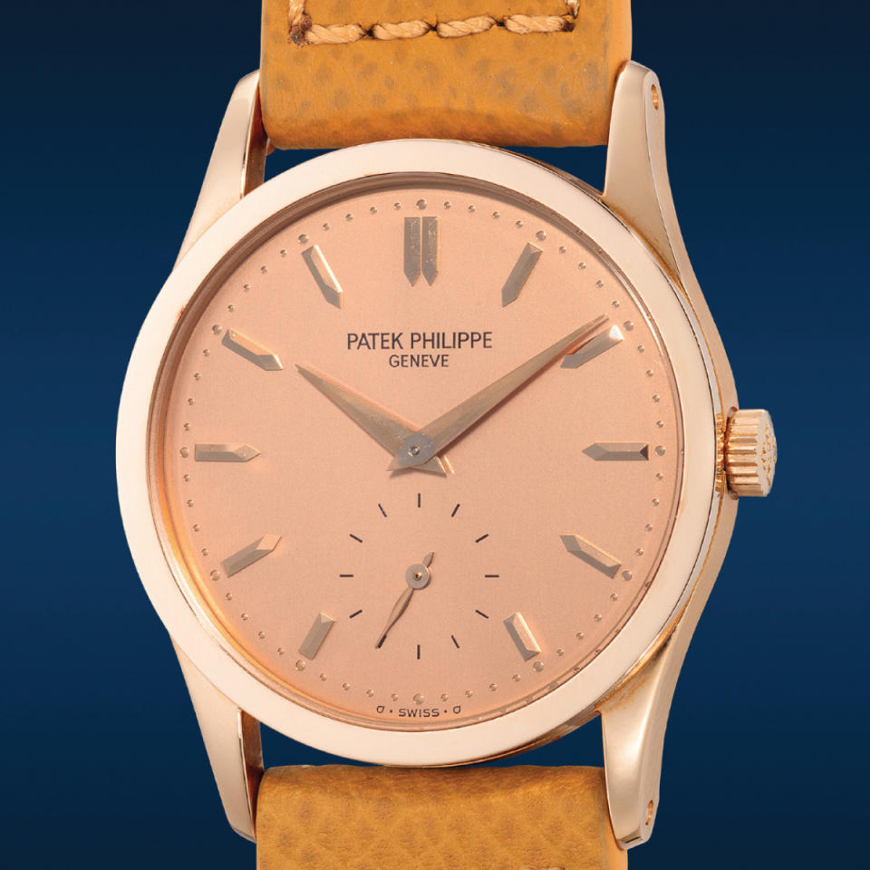 Patek Philippe Calatrava with Salmon Dial 1994.