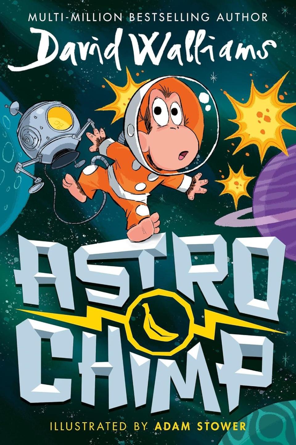 Walliams's latest children's book, Astrochimp, is released on May 23 2024