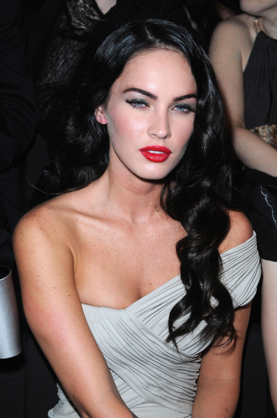 PARIS - JULY 07:  Actress Megan Fox attends Giorgio Armani Prive Fashion Show at Palais de Chaillot on July 7, 2009 in Paris, France.  (Photo by Pascal Le Segretain/Getty Images)