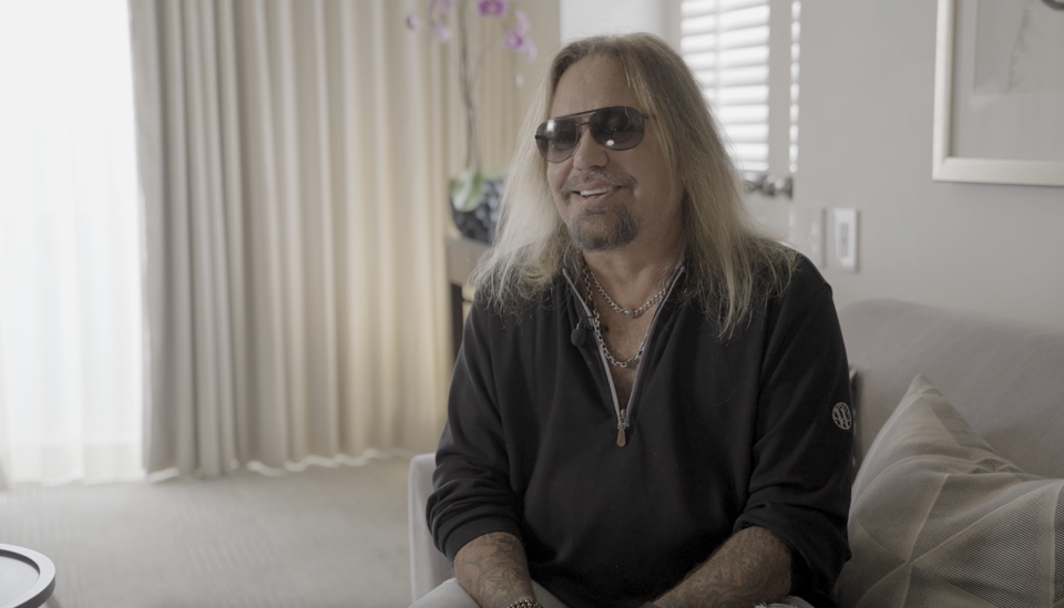 Vince Neil reflects on his life as the frontman for Motley Crue in the documentary "Motley Crue's Vince Neil: My Story," airing June 26 on Reelz.