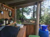 <p>You can even prepare more complex meals outside using the outdoor kitchen. (Airbnb) </p>