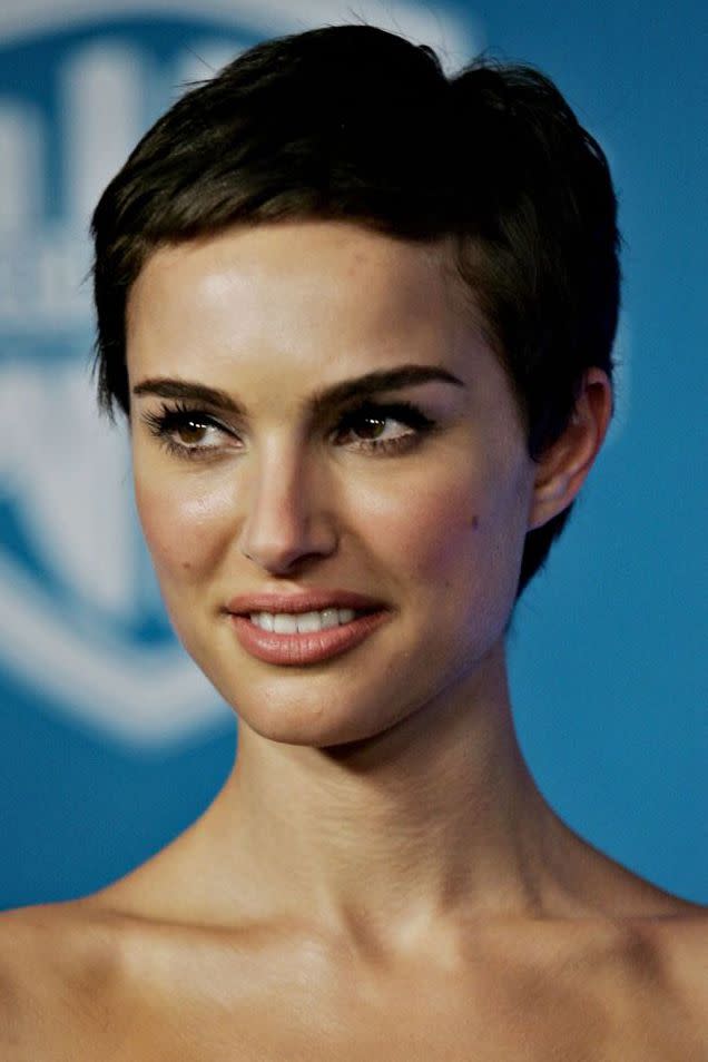 <p>Take one legendary film role and add to it an iconic hair cut and you've got Natalie Portman's post-V For Vendetta pixie crop.</p>