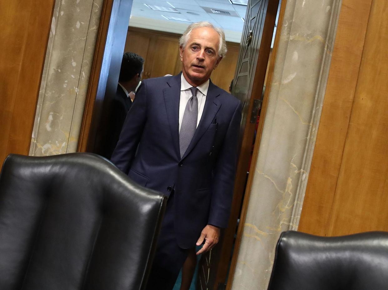 Republican Senator Bob Corker, Chairman of the Senate's Foreign Relations Committee: Getty Images