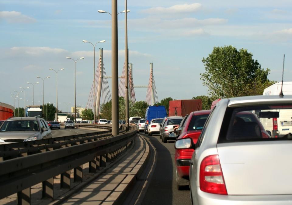 traffic on motorway