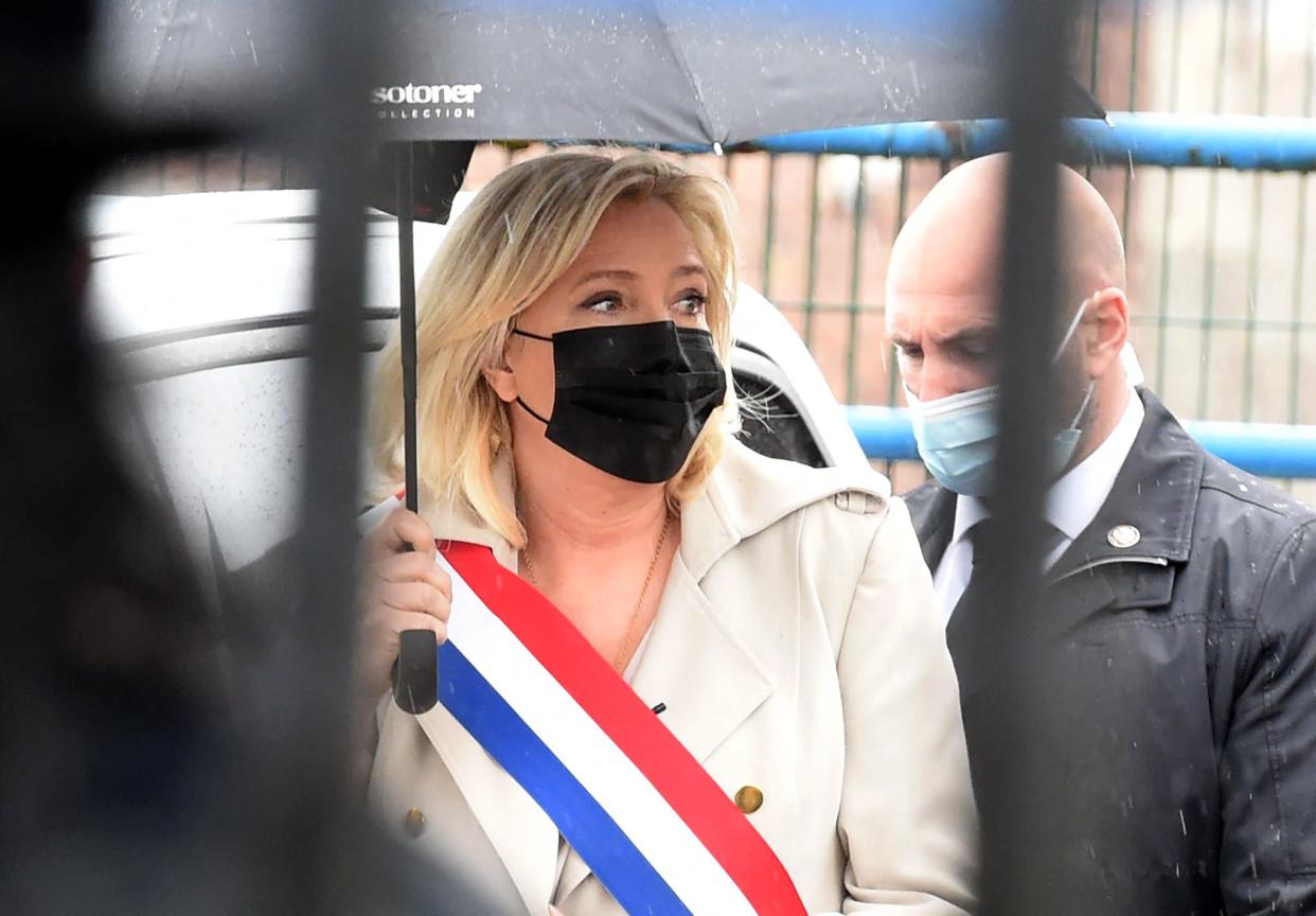 Marine Le Pen à Hénin-Beaumont, le 8 mai 2021 - François Lo Presti - AFP