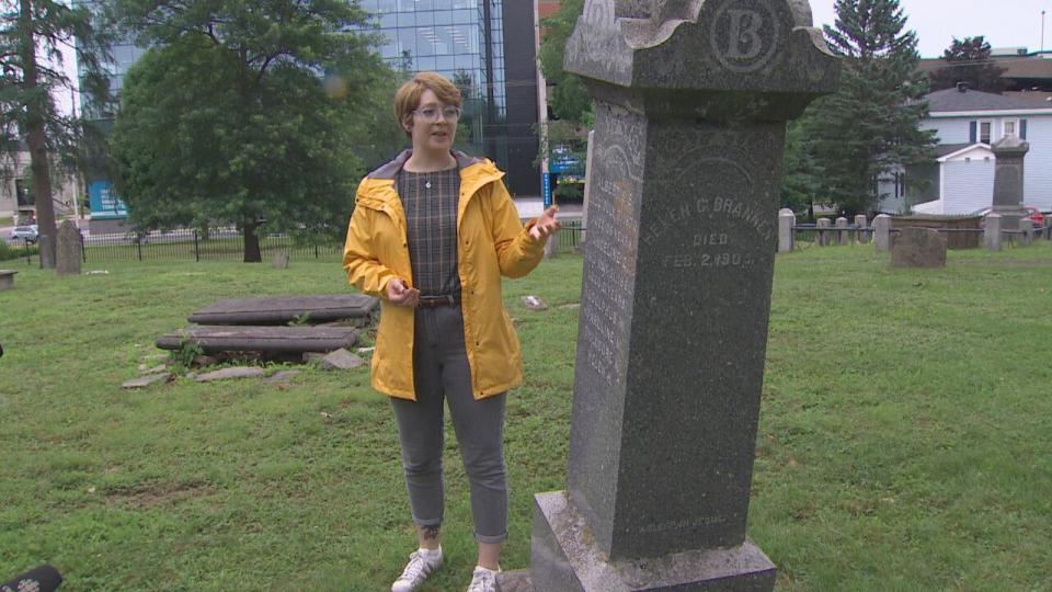 Archeologist Robyn Lacy specializes in burial sites. 