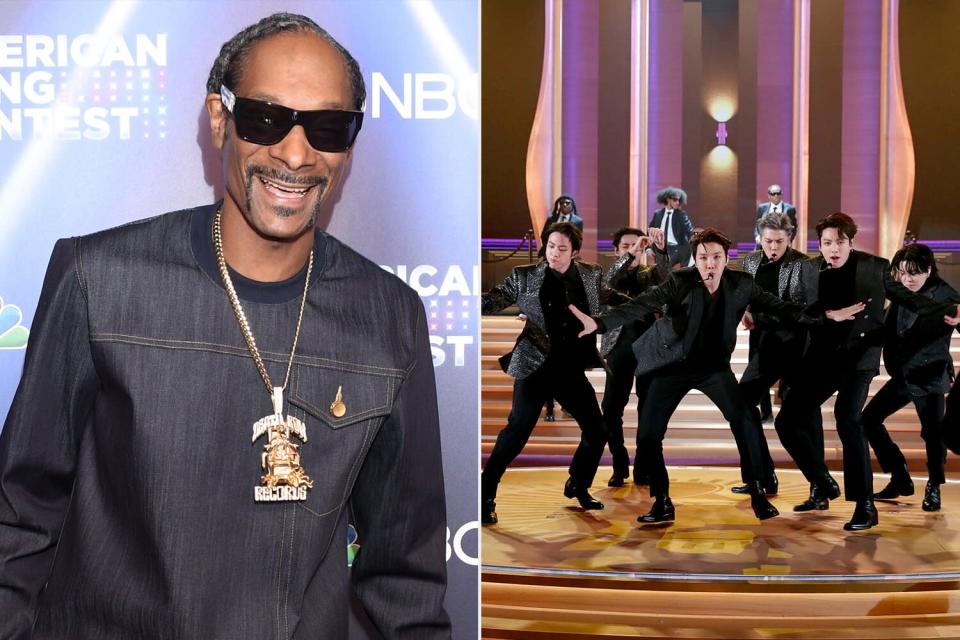 Snoop Dogg and BTS