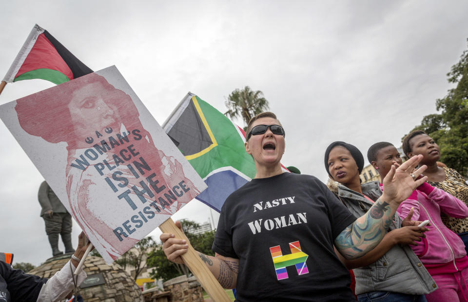 south africa women's march