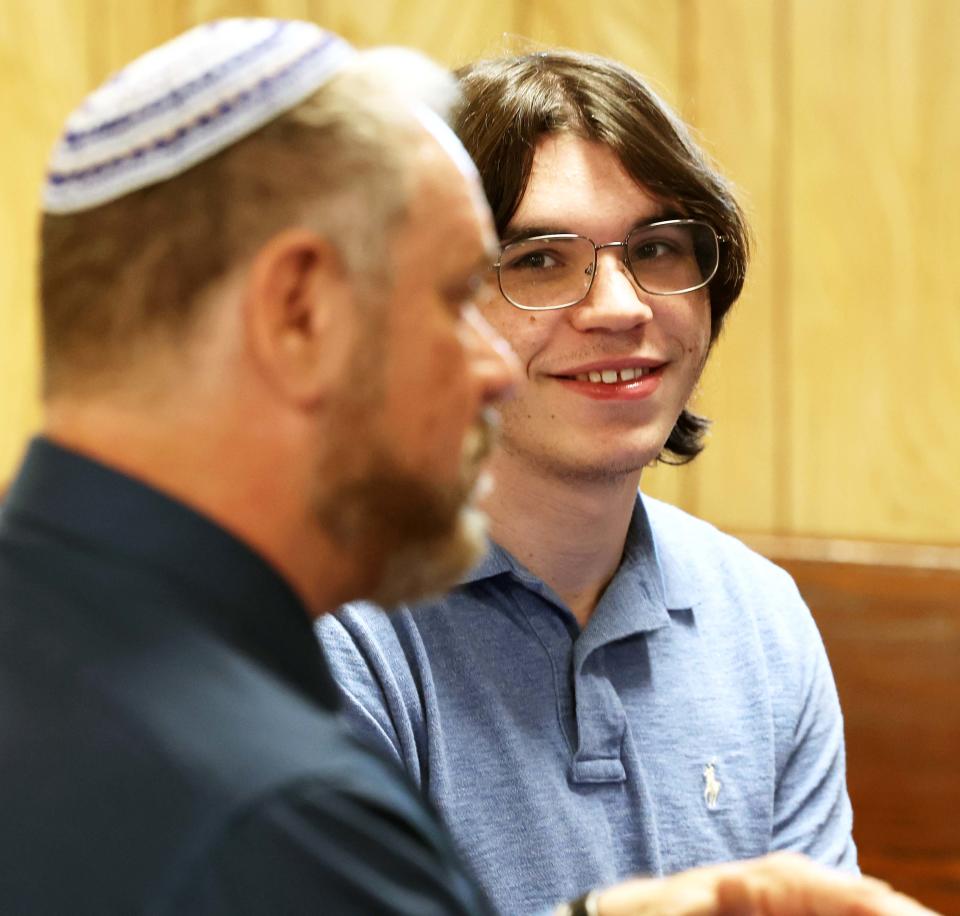 Following the June 2023 incident, Rabbi Reaboi met with Justin and his father. Reaboi said he believed “Justin had laid his heart to him” and was incredibly remorseful for his actions.