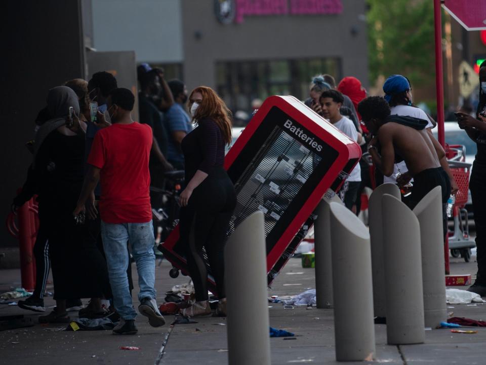 Target Minneapolis protest