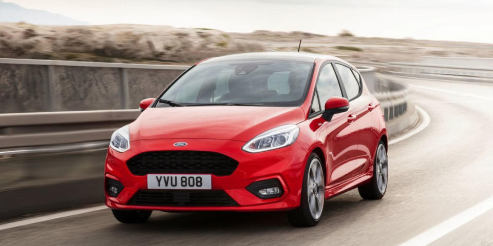 <p>Currently, the 197-horsepower Fiesta ST is one of the best hot hatches you can buy. With the next-generation Fiesta (shown above) already revealed, expect <a rel="nofollow noopener" href="http://www.roadandtrack.com/new-cars/future-cars/news/a31764/2018-ford-fiesta-st-arrival/" target="_blank" data-ylk="slk:a new Fiesta ST late next year;elm:context_link;itc:0;sec:content-canvas" class="link ">a new Fiesta ST late next year</a>. Expect a bit more power and possibly even selectable drive modes. While we might not get to drive the next ST in 2017, the new Fiesta should give a good idea of how one of our favorite hot hatches will be to drive.</p>