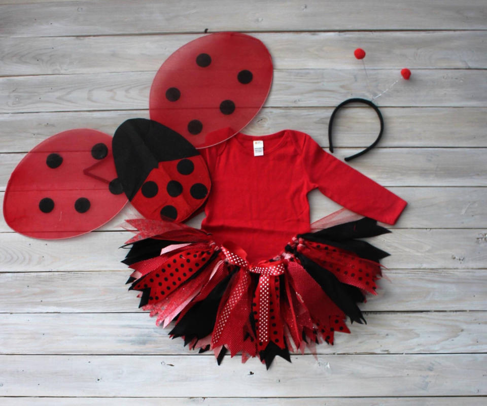 <p>Your little lady bug deserves only the cutest of costumes this Halloween ($60; <span>etsy.com</span>).</p>