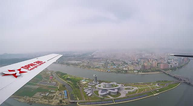 While Pyongyang appears large, it also appears to be anything but a bustling capital. Photo: Aram Pan/DPRK 360