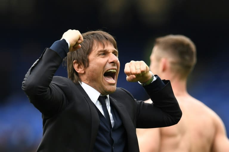 Chelsea coach Antonio Conte is renowned for his touchline antics