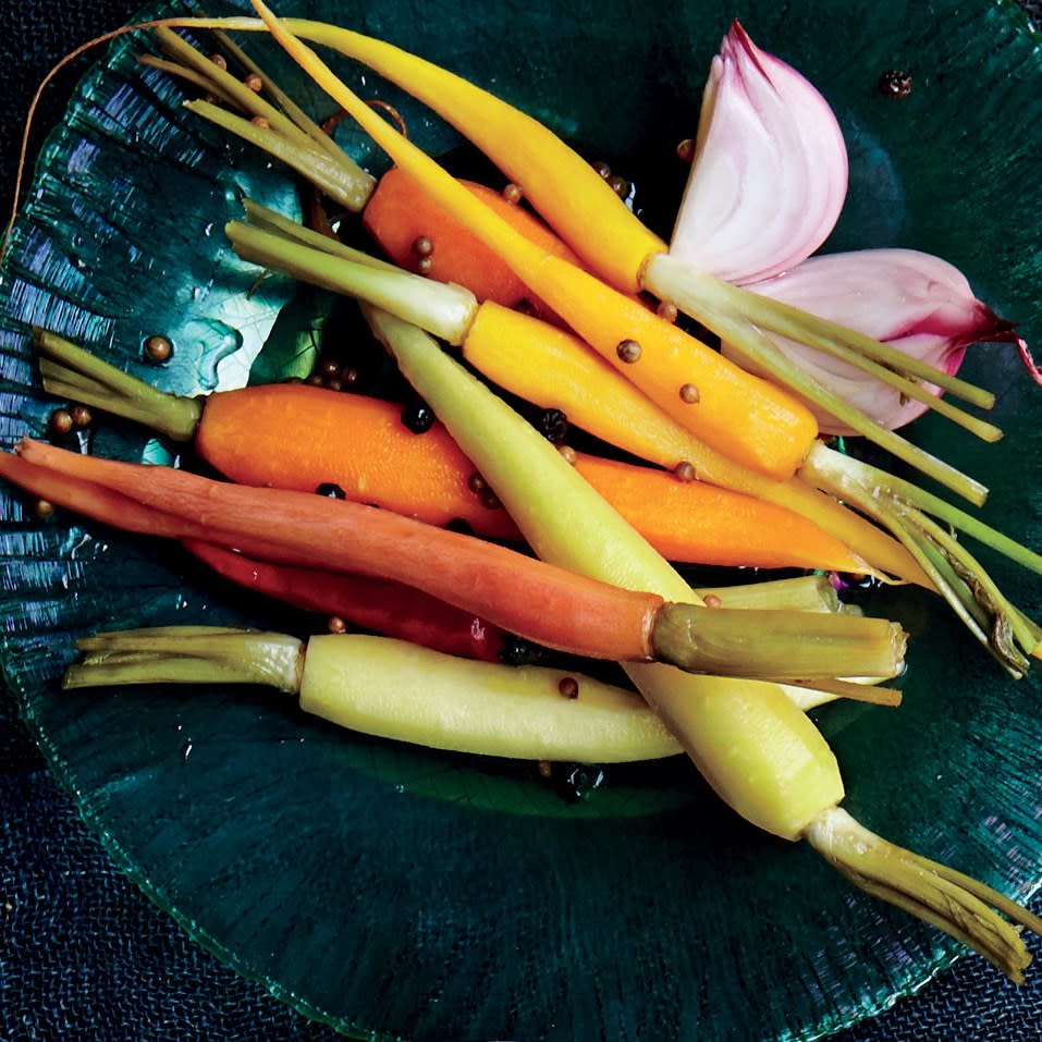 Pickled Carrots with Tarragon