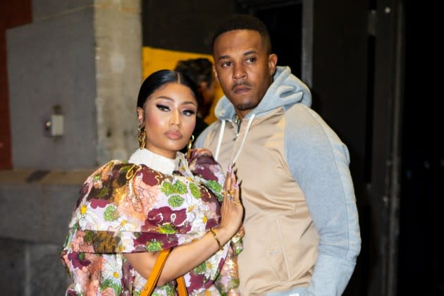 Nicki-Minaj-husband-Kenneth-Petty - Credit: Gotham/GC Images