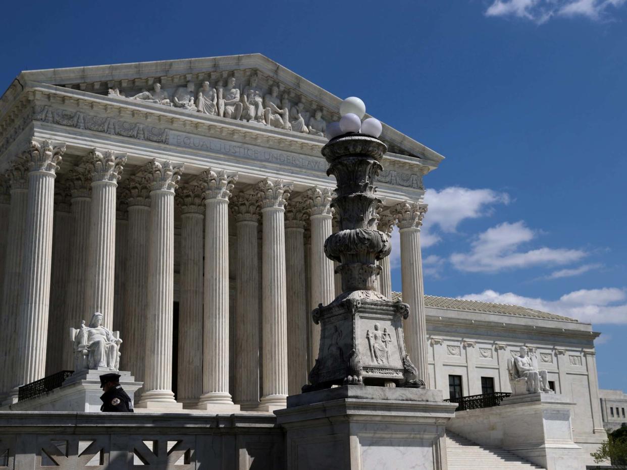 Toilet sounds could be heard during a Supreme Court call on Wednesday: REUTERS