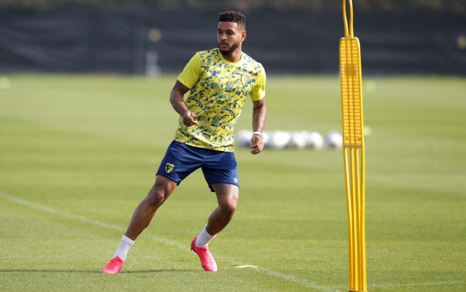  Joshua King of Bournemouth during a training session at the Vitality Stadium  - Getty Images