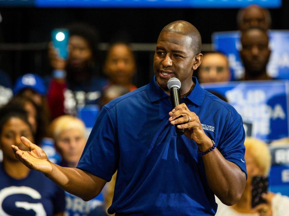 Andrew Gillum vows to ‘evict Trump’ from White House by registering one million Florida voters